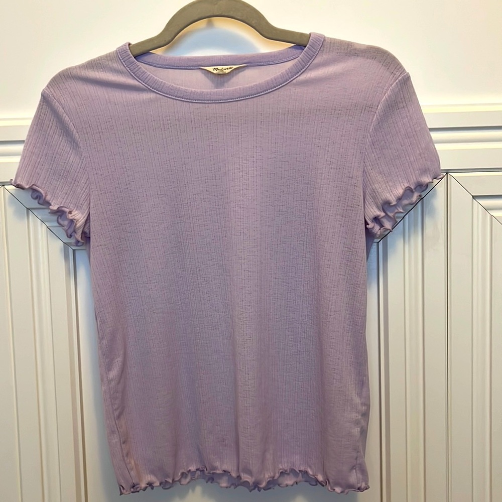 Lilac Madewell T-Shirt